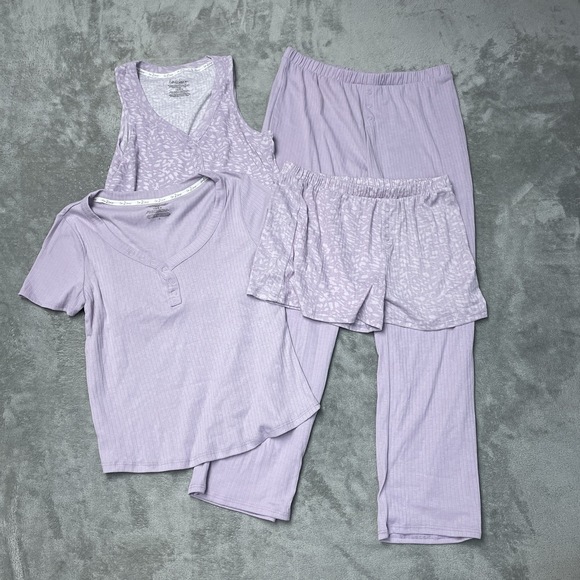 Live 2 Lounge Other - Live 2 Lounge Women's S Loungewear Set Purple Polyester a2271